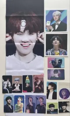 防弾少年団 BTS SUGA ユンギ マスタニ厶 トレカ スローガン まとめ売り