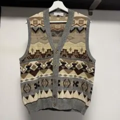 ジバンシー　アメカジ　古着　ニットベストのサムネイル