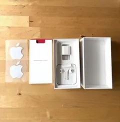 【新品未使用】apple 純正 充電器+Lightningケーブル+イヤホン箱付