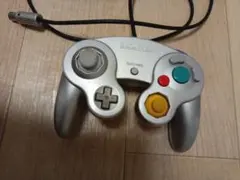 GCコン シルバー 純正品 ゲームキューブコントローラ
