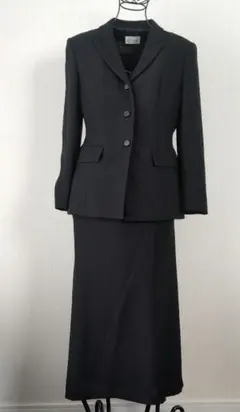 soocia スカートスーツ ブラック 無地
