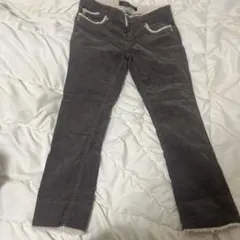 YANUK ヤヌーク コーデュロイパンツ ボア