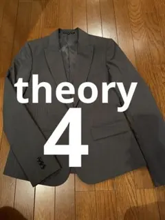 theory テーラードジャケット グレー 4