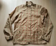 【値下げ】EASTBOY 薄手上着　ジャケット　ベージュ　チェック