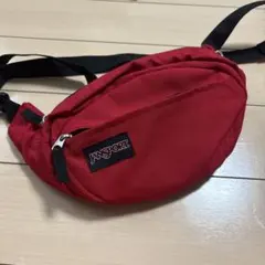 JANSPORT ボディバッグ ウエストポーチ レッド