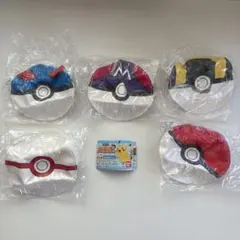 ポケットモンスターポーチコレクション5個セット バンダイ
