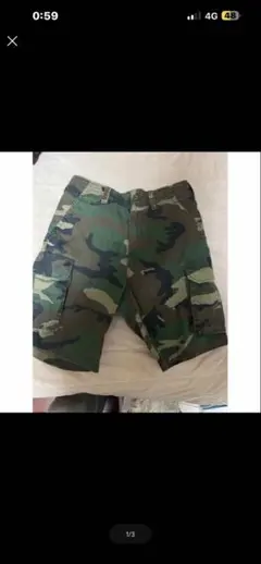 ロスコ　カーゴパンツ　カーゴハーフパンツ