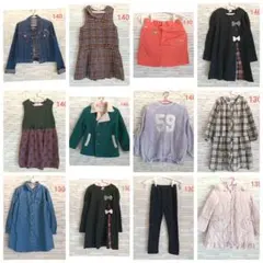 女の子まとめ売り 130〜140 女の子　秋冬　まとめ売り　130 140
