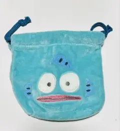 サンリオ ハンギョドン ふわふわフェイス巾着 ポーチ