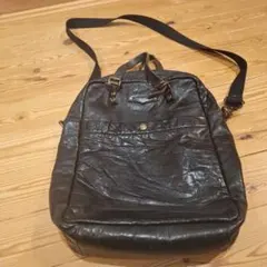 Samantha Kingz 黒 レザートートバッグ