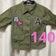 140 ALGY ブルゾンジャケット オリーブグリーン