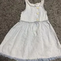 ZARA キッズ　デニムワンピース 122cm
