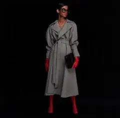 サンローラン saint laurent 22aw silk coat - メルカリ
