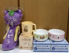 パンどろぼう　ブロッコリーくじ　B賞Ｄ賞E賞 コップ　お皿　ペットボトルホルダー