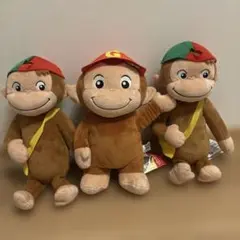 おさるのジョージ ぬいぐるみ 3体セット