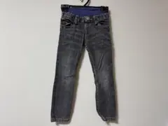 ☆西松屋☆グレー デニムパンツ ストレッチ 長ズボン