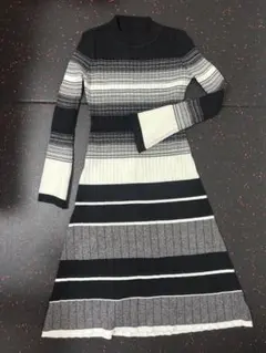 ニットワンピ