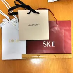 Dior JILLSTUART SK-II ショッパー 3点セット