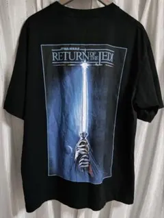 m*i様 美品 入手困難！ユニクロ　スターウォーズ Ｔシャツ XL ライトセーバ