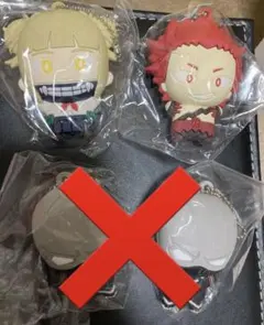 新品未開封　ヒロアカ　ちびぐるみ　ラバーマスコット　2点セット