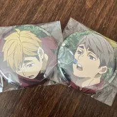 ハイキュー‼︎ 缶バッジ One Fine Day 宮侑 宮治 2点セット