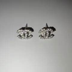 CCマーク　ノベルティー　スタッドピアス　難あり