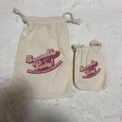 ICEx Drawstring pouch Set ポーチ 巾着