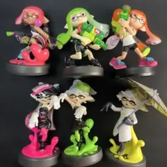 amiibo アミーボ　スプラトゥーン　6種セット
