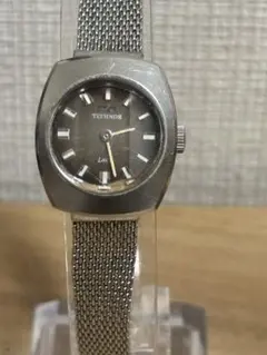 TECHNOS Lady レディース 腕時計 手巻き ヴィンテージ シルバーのサムネイル