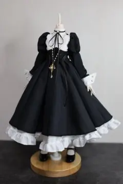 わ*め様 シチリアの追憶サイズ クラシカルロングメイド服 ハンドメイド