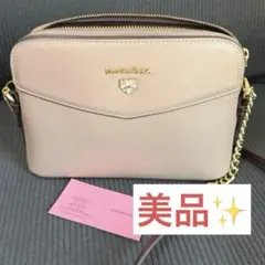 【美品】SAMANTHAVEGA ショルダーバッグピンクページュ