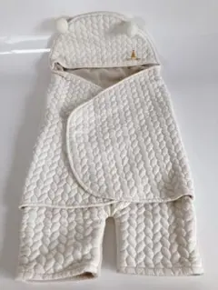 【TAKE TURNS】フード付きおくるみ