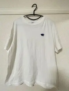 カオヨリナカミ　ハートTシャツ 半袖　バニラ