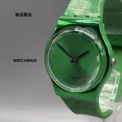 SWATCH スウォッチ　GG114 腕時計　グリーン　メンズ　クォーツ　レトロのサムネイル