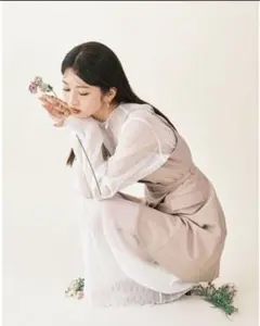 美品　LILYBROWN リリーブラウン　ツイルジャケット&シアーワンピース