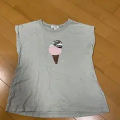 a.v.v アイスクリームスパンコールTシャツ 130のサムネイル