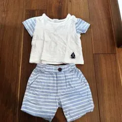 Tシャツ　ショートパンツ　セット　70〜80 夏服