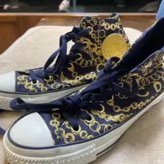 コンバース ALL STAR ネイビー/ゴールド ジャラジャラ　ジャラ紛失