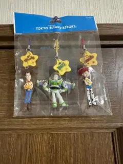ディズニーランド　トイストーリー　ストラップ