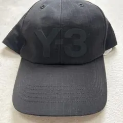 Y-3 ブラック キャップ OSFA