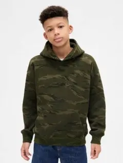 GAP 迷彩パーカーキッズ