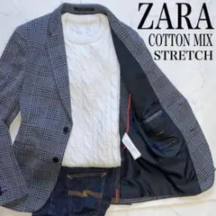 ZARA 使用感のない美品　S位　ストレッチ　コットンMIX オンオフ兼用