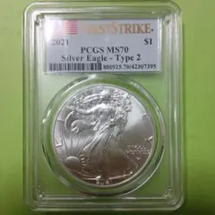 アメリカ 1ドル銀貨☆1992年／未使用／コロンブス500周年記念／PCGS