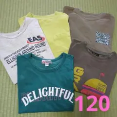 まとめ売り　男の子　半袖Tシャツ120　GU　マーキーズ