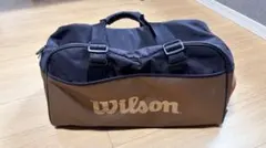 Wilson ブラウン ゴルフバック レザー ダッフル ヴィンテージ - メルカリ