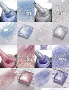 SPELL shuwa glow magnet ジェルネイル 5色セット - メルカリ
