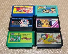 【FCソフト6本セット・任天堂・ファミコン】waw