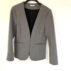 GLACIER グレー ノーカラージャケット M