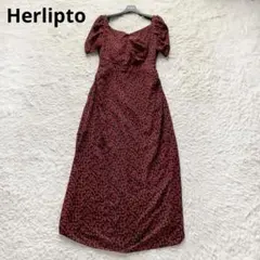 herlipto Cherry OnePieceチェリーワンピース　2024 Kids】Baby Cherry Pattern One-Piece