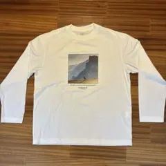 GLOBAL WORK Mサイズ ホワイト長袖Tシャツ